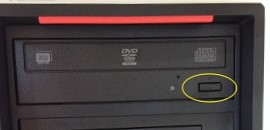 DVD drive from computer.